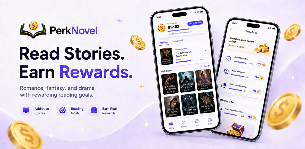 PerkNovel — Read Stories, Earn Rewards